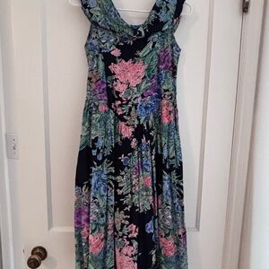 Vintage Floral French Sundress